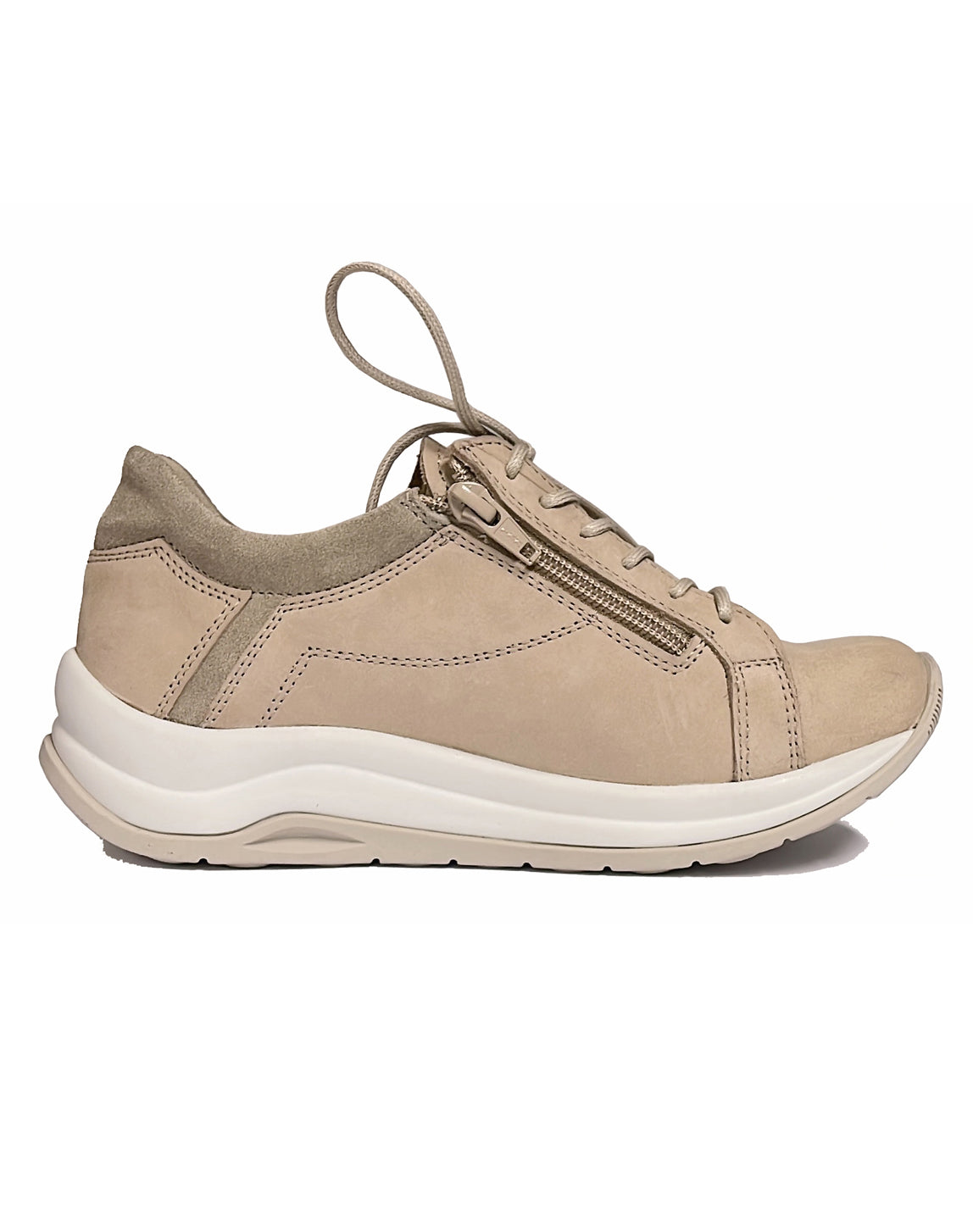 WOLKY 00980 MILTON LACE SHOE - TAUPE SAFARI
