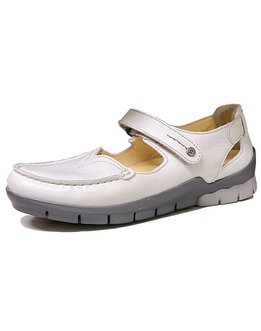 WOLKY 01754  POLINA VELCRO SHOE - WHITE