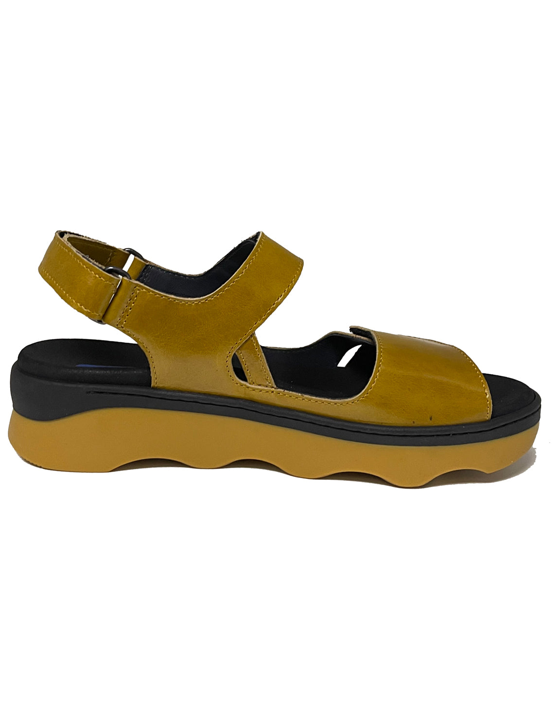 WOLKY 02350 MEDUSA VELC SANDAL - AMBER