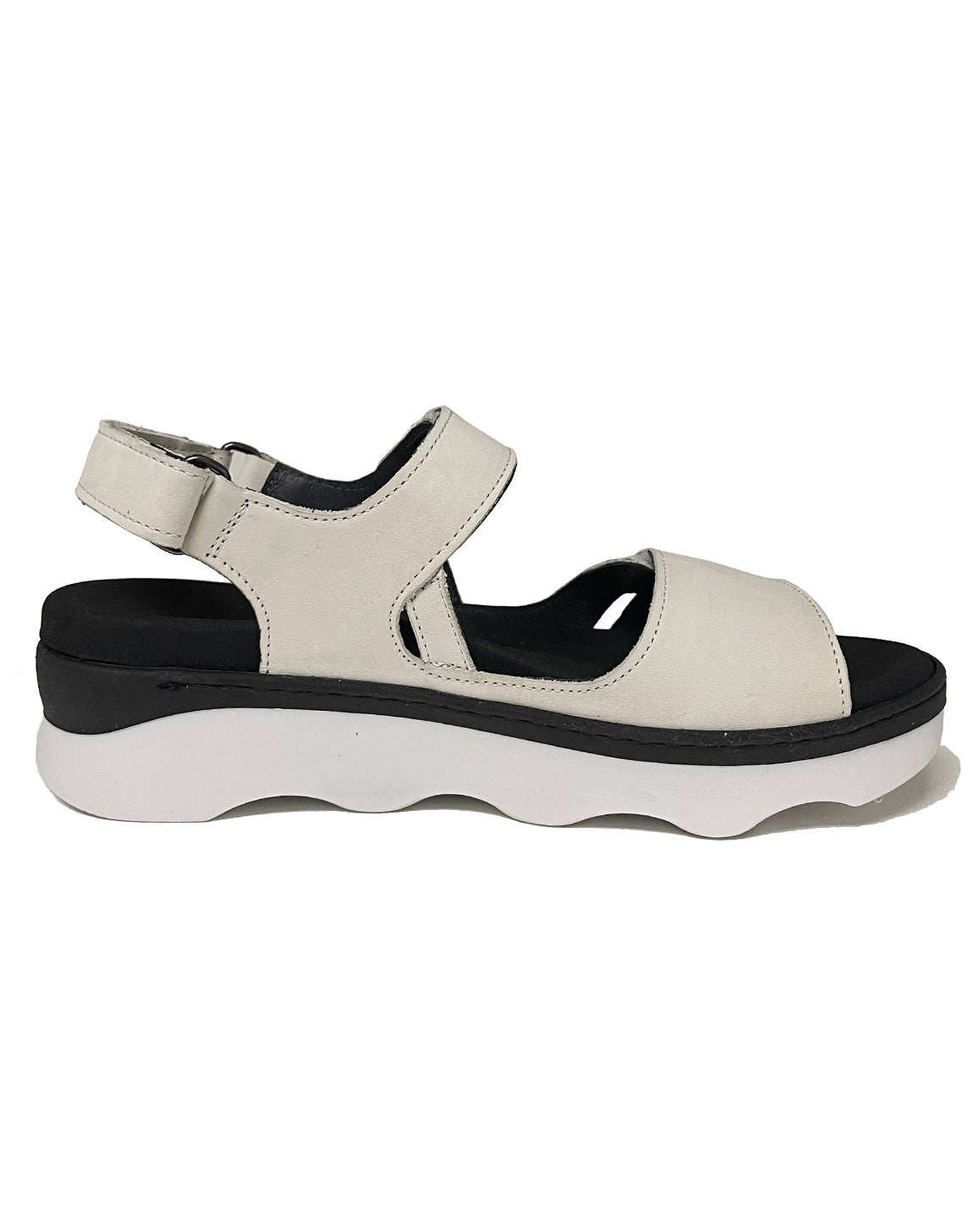 WOLKY 02350 MEDUSA VELC SANDAL - WHITE