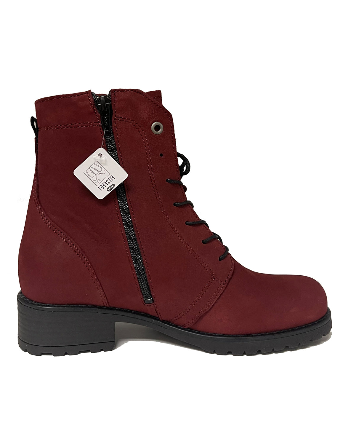 WOLKY 02475 QUINTA F2F ANKLE BOOT - OXBLOOD