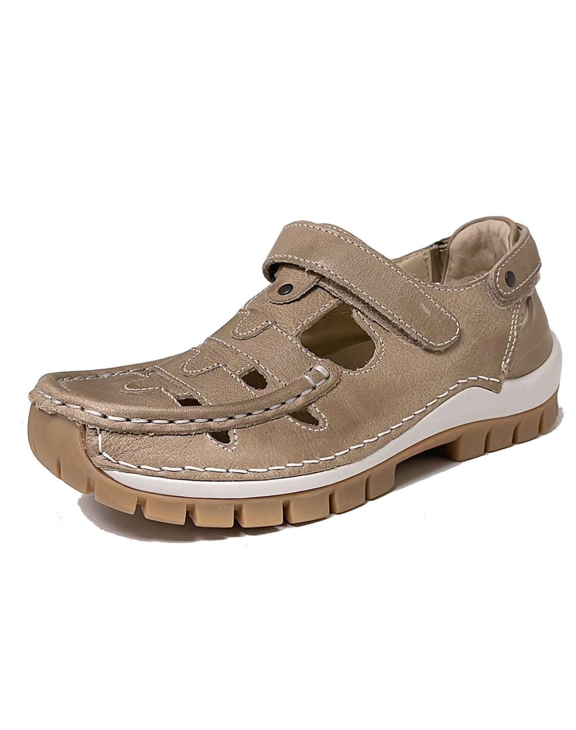 WOLKY 04703 MOVE CLOSED IN SANDAL - BEIGE