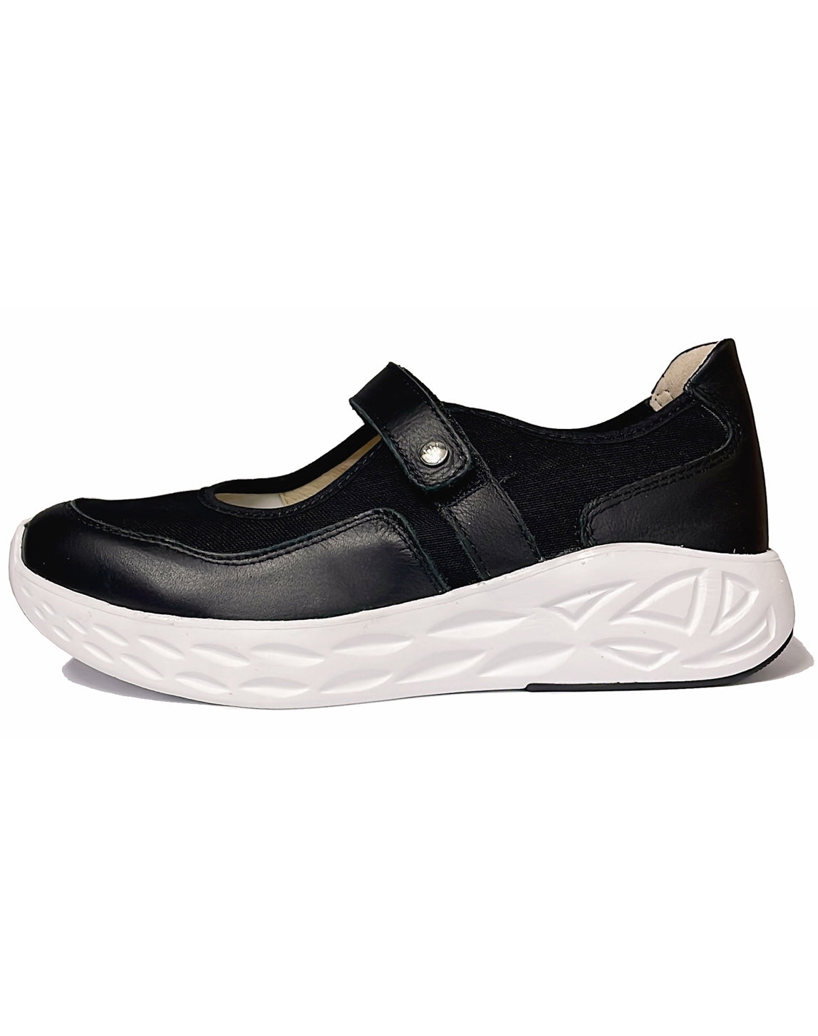 WOLKY 05705 SPRING VELCRO SHOE - BLACK SUMMER
