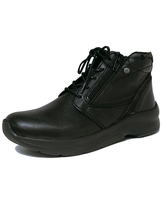 WOLKY 05891 GLACIER LACE BOOT - BLACK