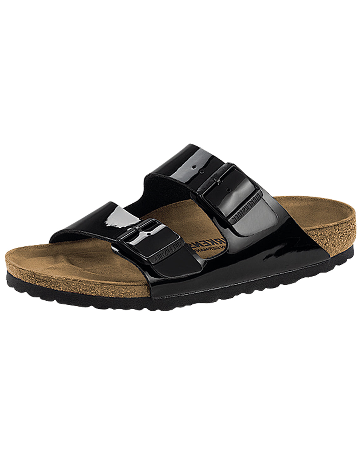 BIRKENSTOCK ARIZONA BLACK PATENT BF NARROW