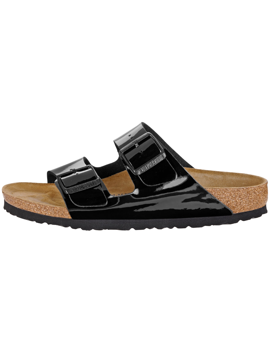 BIRKENSTOCK ARIZONA BLACK PATENT BF NARROW