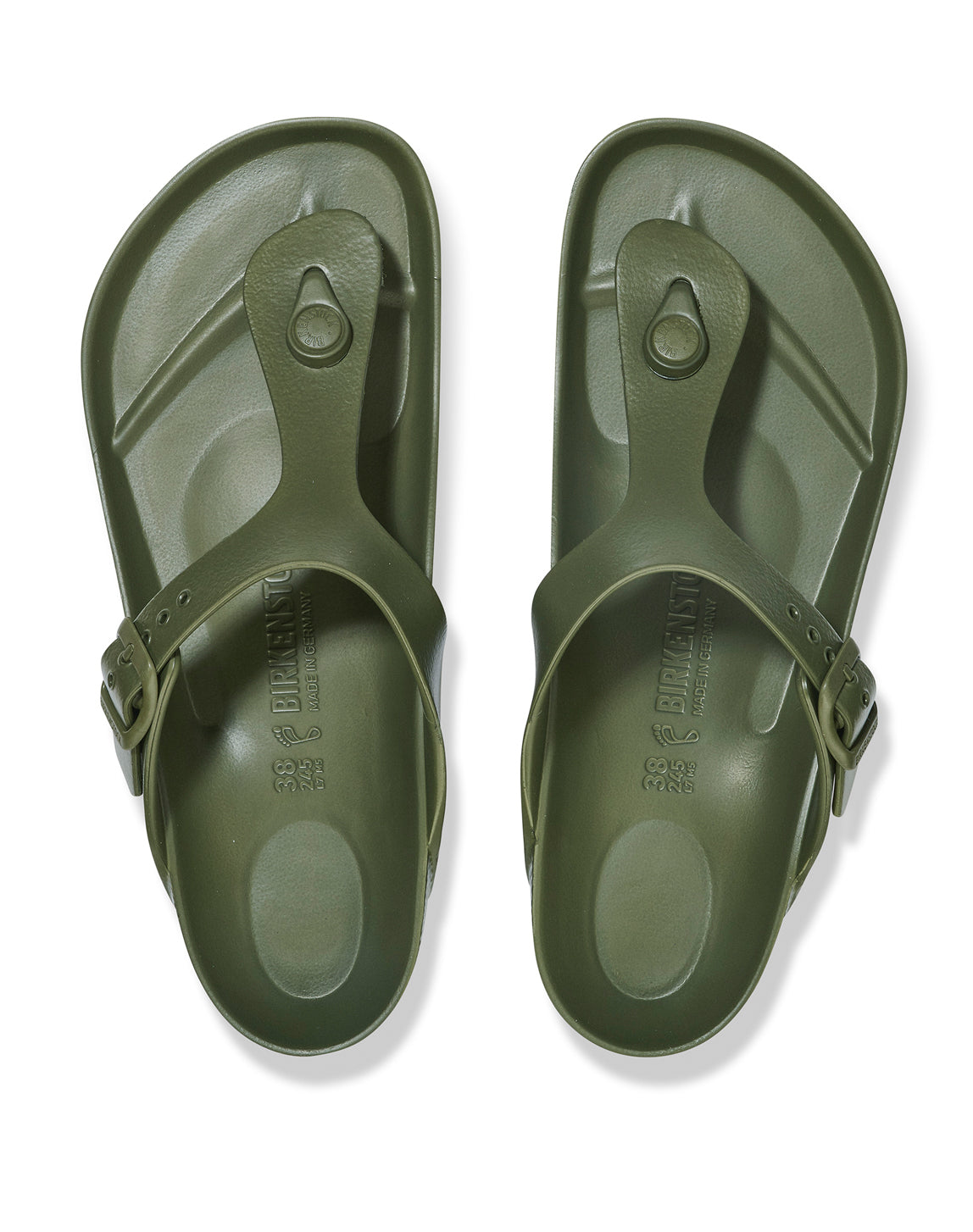BIRKENSTOCK GIZEH KHAKI EVA REGULAR