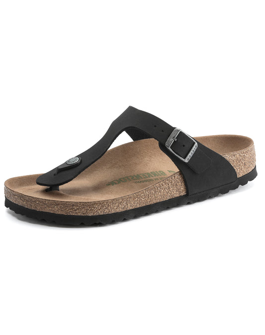 BIRKENSTOCK GIZEH BLACK VEGAN BFB REG
