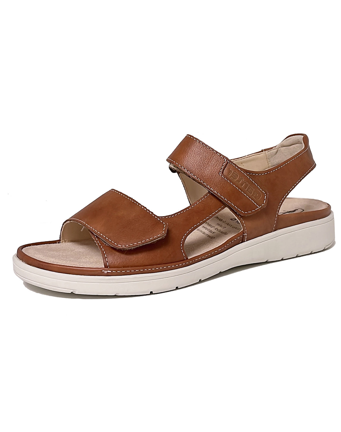 GANTER 200181 GINA VELCRO SANDAL - COGNAC