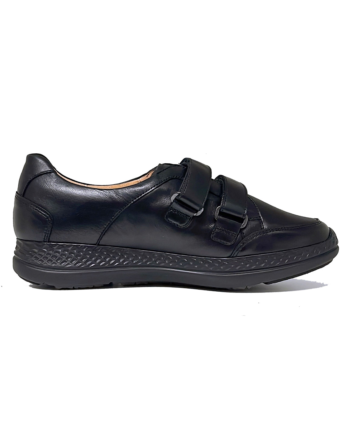 GANTER 209997 KARLA LUISE DBL VELC SHOE - BLACK