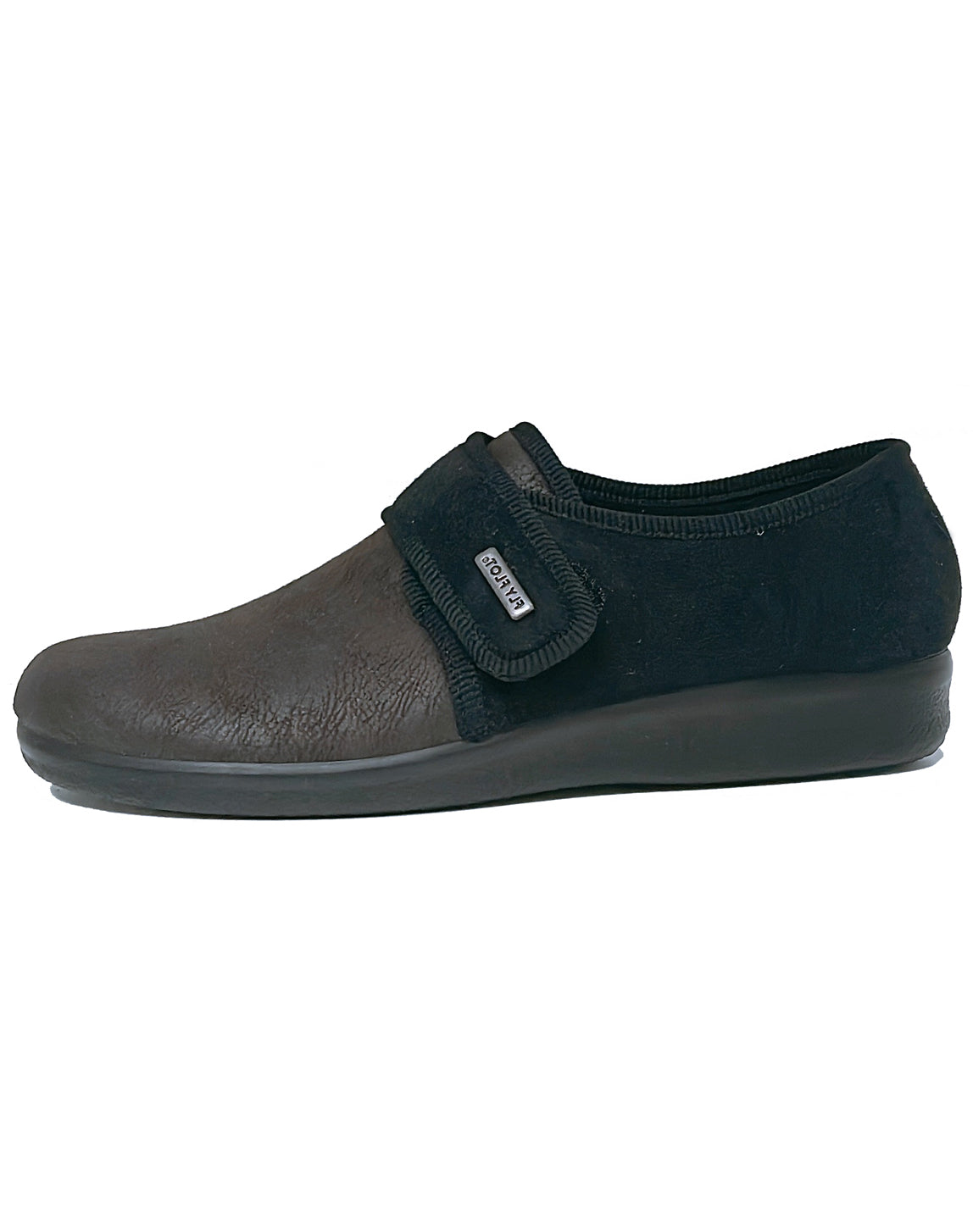 FLYFLOT 22N22 MENS VELCRO SHOE - TESTA DI MORO
