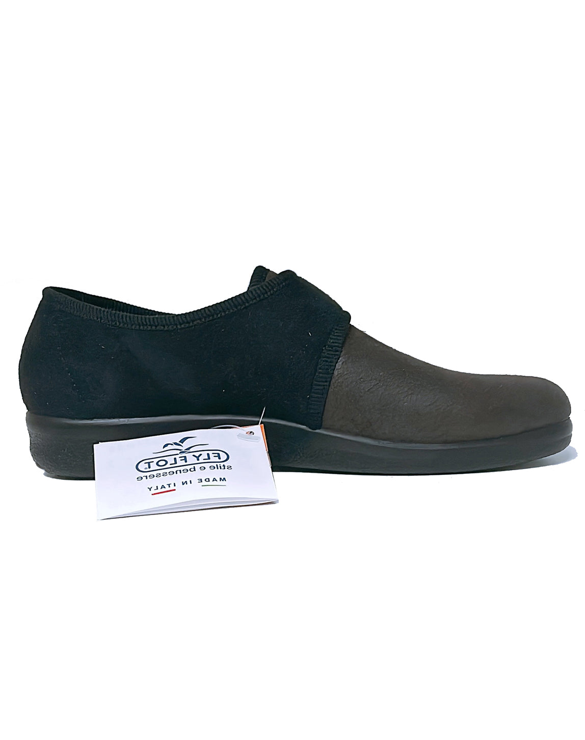 FLYFLOT 22N22 MENS VELCRO SHOE - TESTA DI MORO