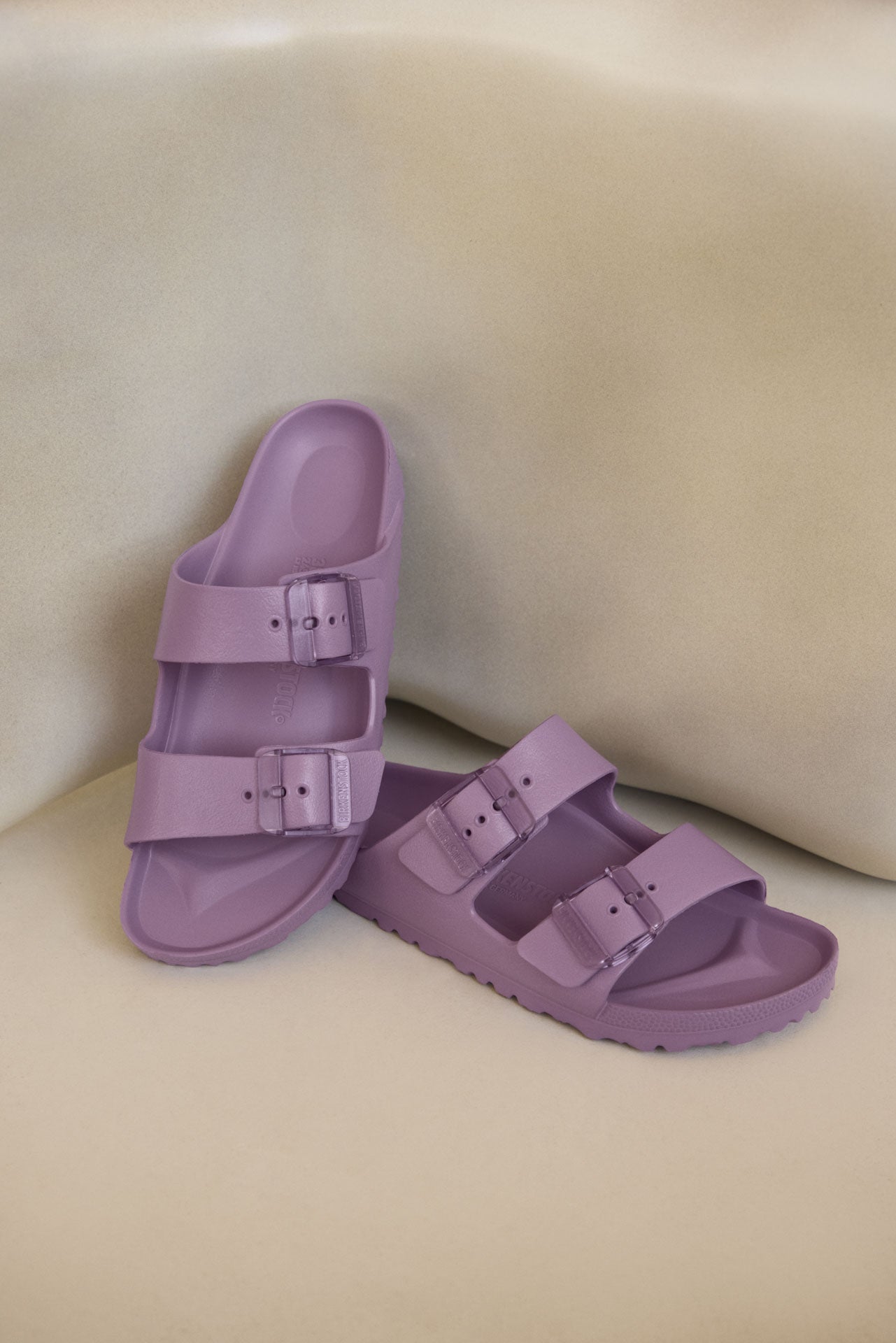 Birkenstock ARIZONA EVA Slide with Stealth Buckle - Mauve (Narrow)
