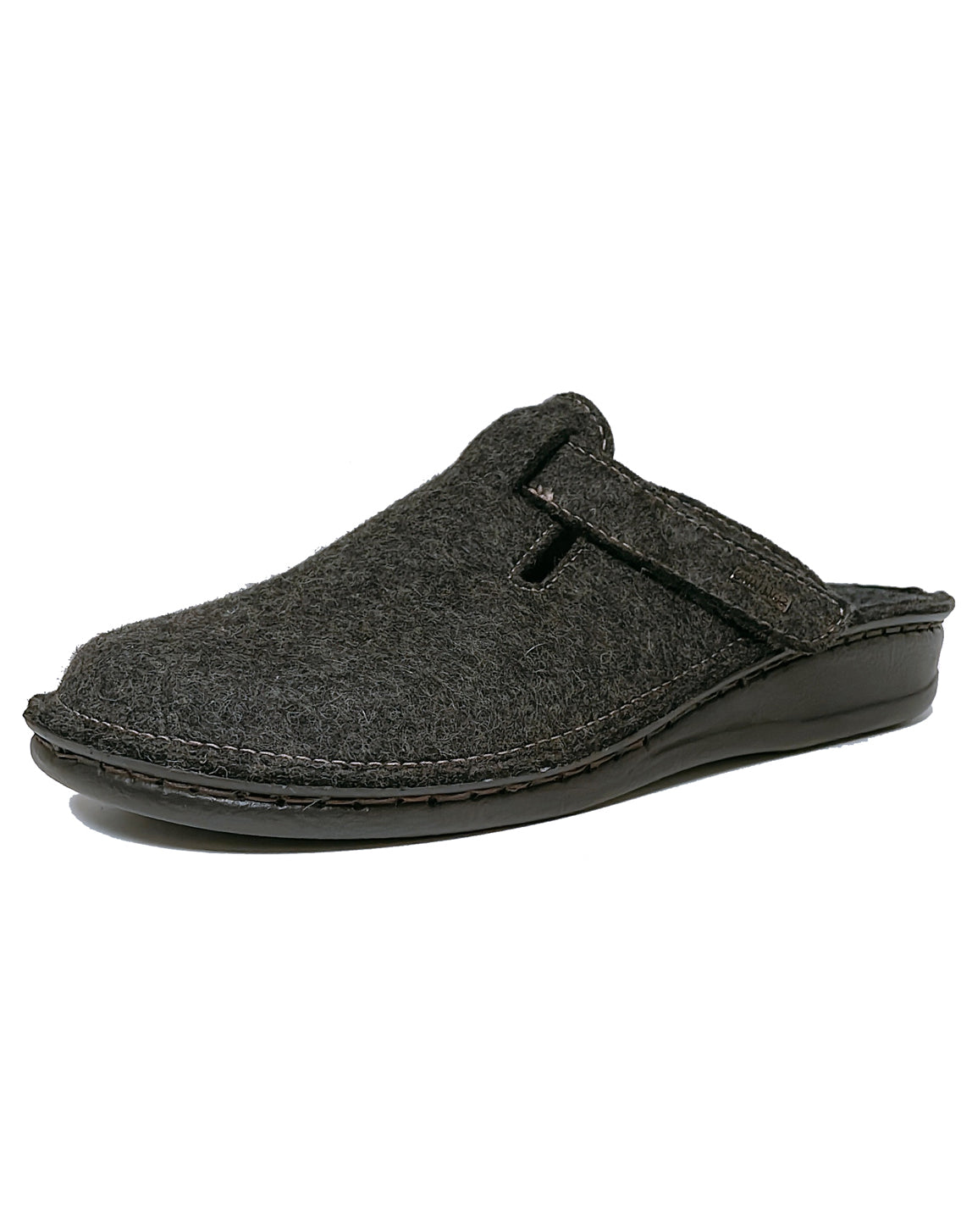 FIDELIO 375030 MARIO G SLIPON 40-47F - ANTHRAZITE WOOL FELT