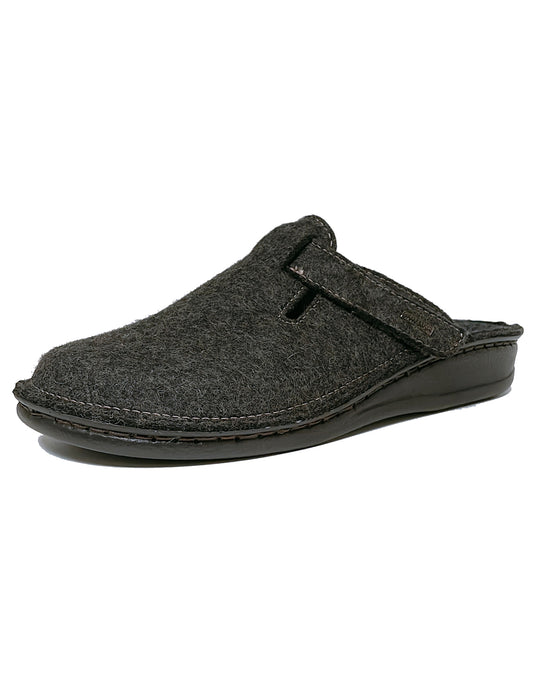 FIDELIO 375030 MARIO G  SLIPON - ANTHRAZITE WOOL FELT