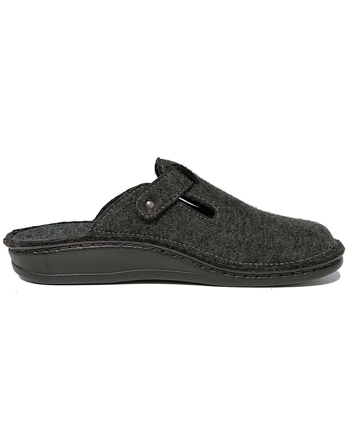 FIDELIO 375030 MARIO G SLIPON 40-47F - ANTHRAZITE WOOL FELT