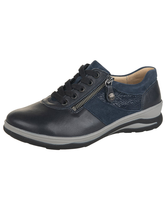 FIDELIO 386101 HALEY LACE ZIP SHOE - ATLANTIC ROCKY COMBI