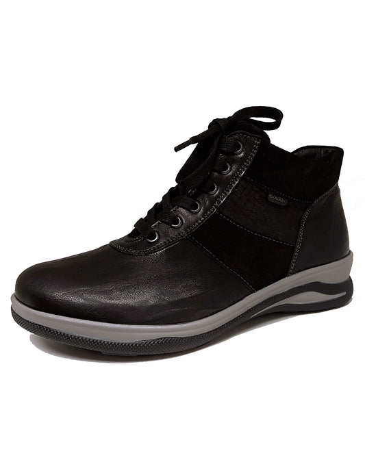 FIDELIO 386601 HALEY LACE ZIP BOOT - SCHWARZ PANGEA COMBI