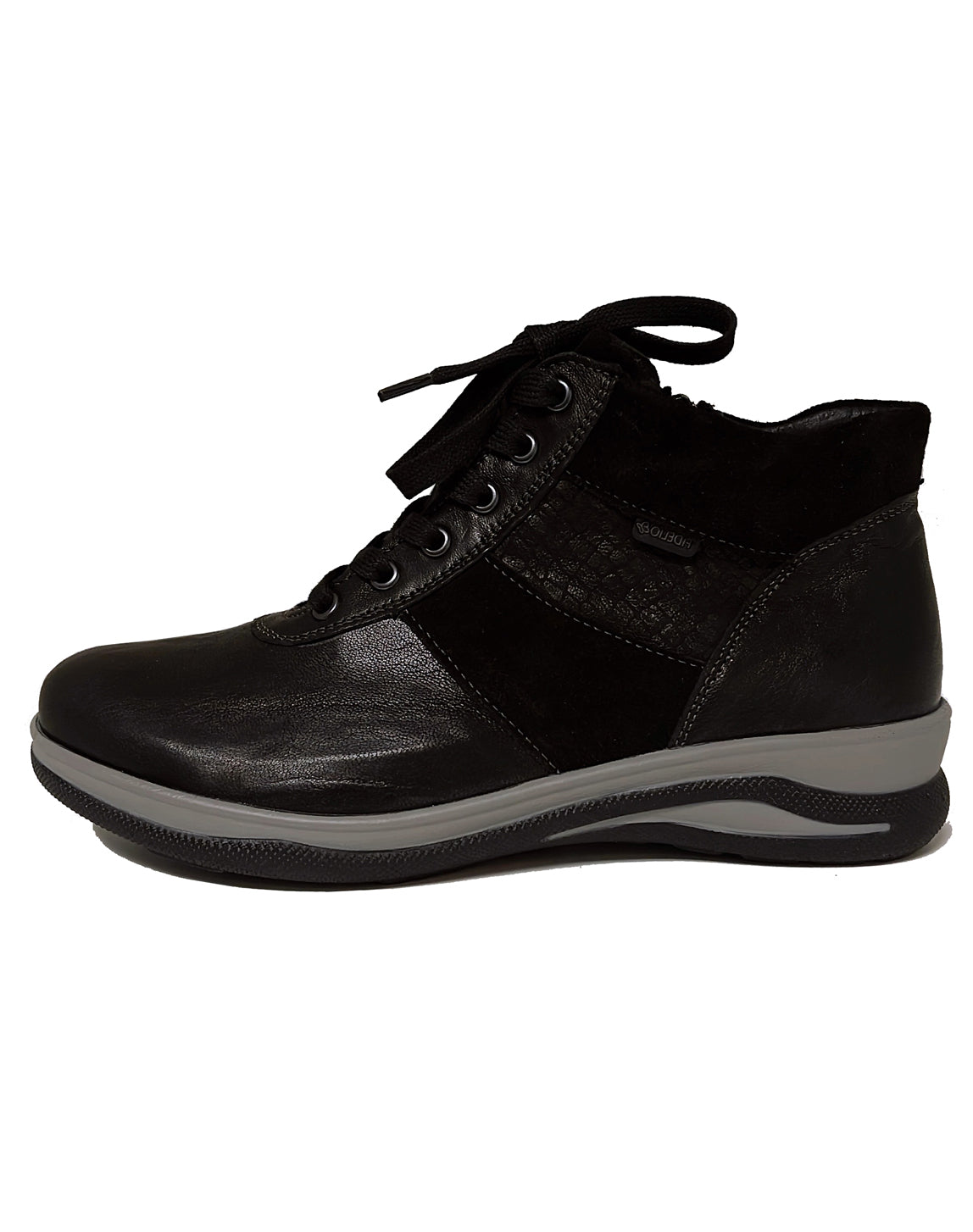 FIDELIO 386601 HALEY LACE ZIP BOOT - SCHWARZ PANGEA COMBI