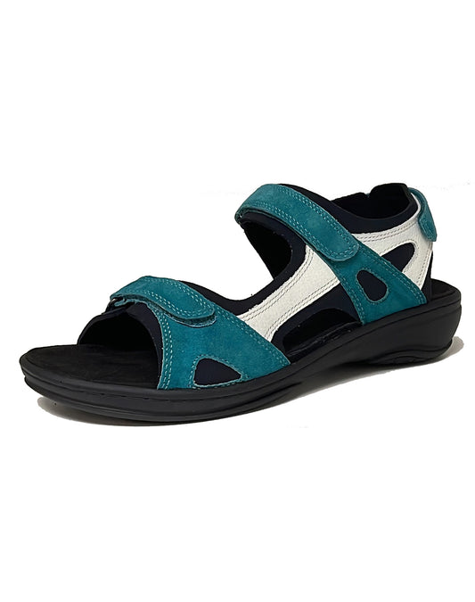 FIDELIO 445017 GINI VELC WALKING SANDAL - KOLIBRI SUEDE SANTI