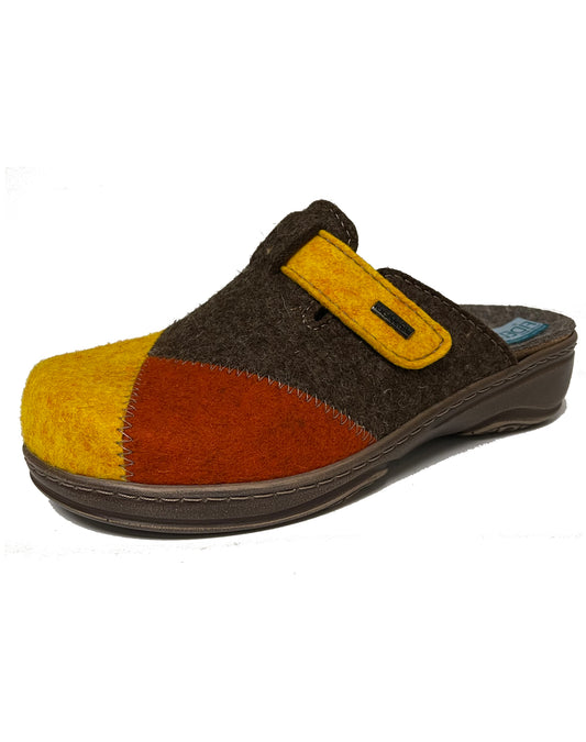 FIDELIO 445031 GINI SLIP ON CLOG - SAFRAN PATCH