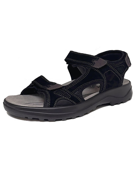 JOMOS 508604 TRIPLE VELC SANDAL - SCHWARZ COVEY