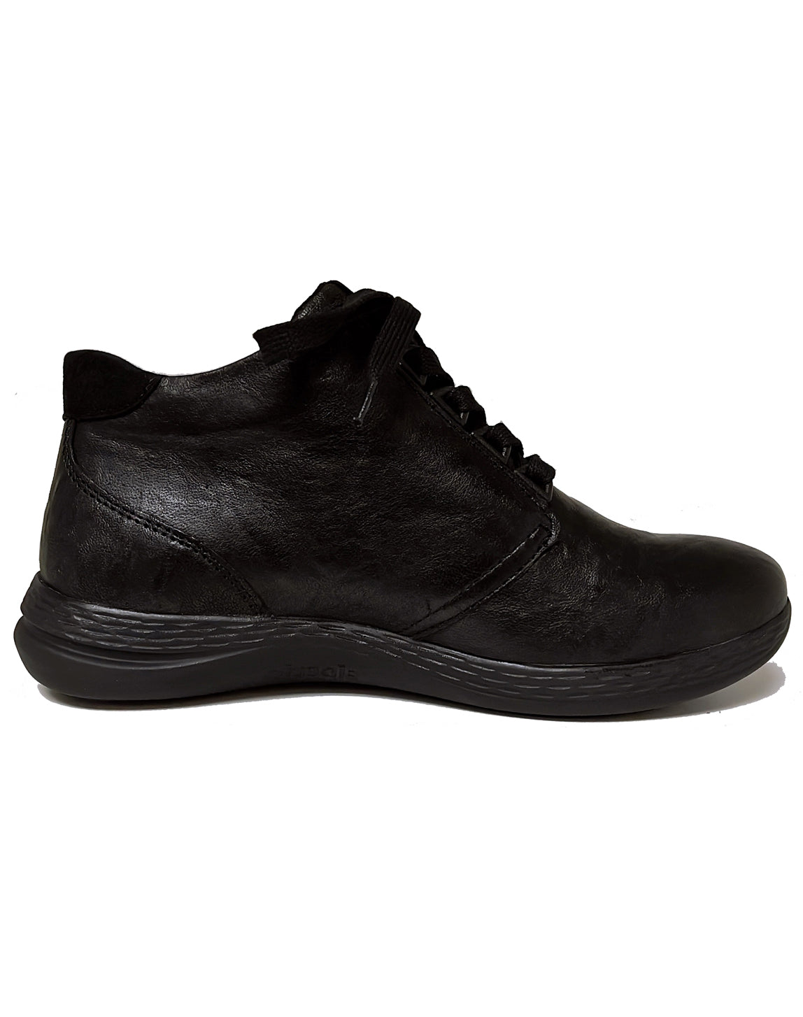 FIDELIO 526607 HI ENERGY LACE ZIP BOOT- BLACK PANGEA AMALFI