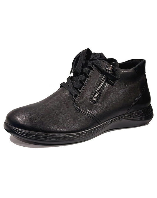 FIDELIO 526607 HI ENERGY LACE ZIP BOOT - SCHWARZ ROCKY KOMBI
