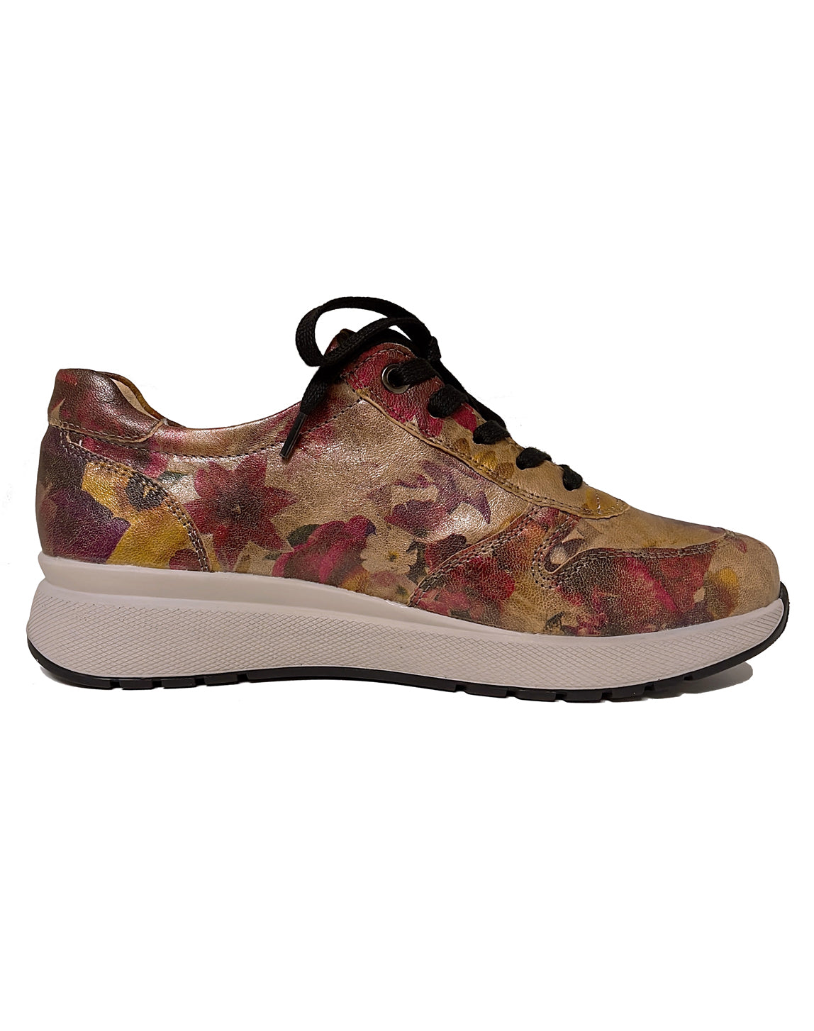 FIDELIO 566104 H HEAVAN LACE ZIP SHOE - PLATINA GIRASOLE