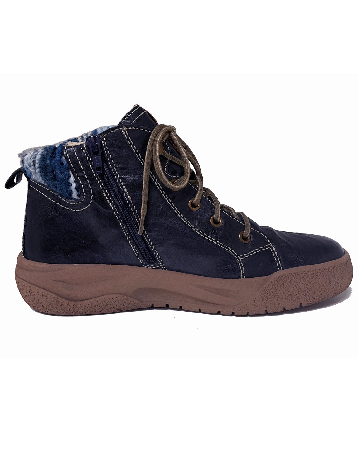 JOSEF SEIBEL ALINA BOOT - OCEAN BLUE