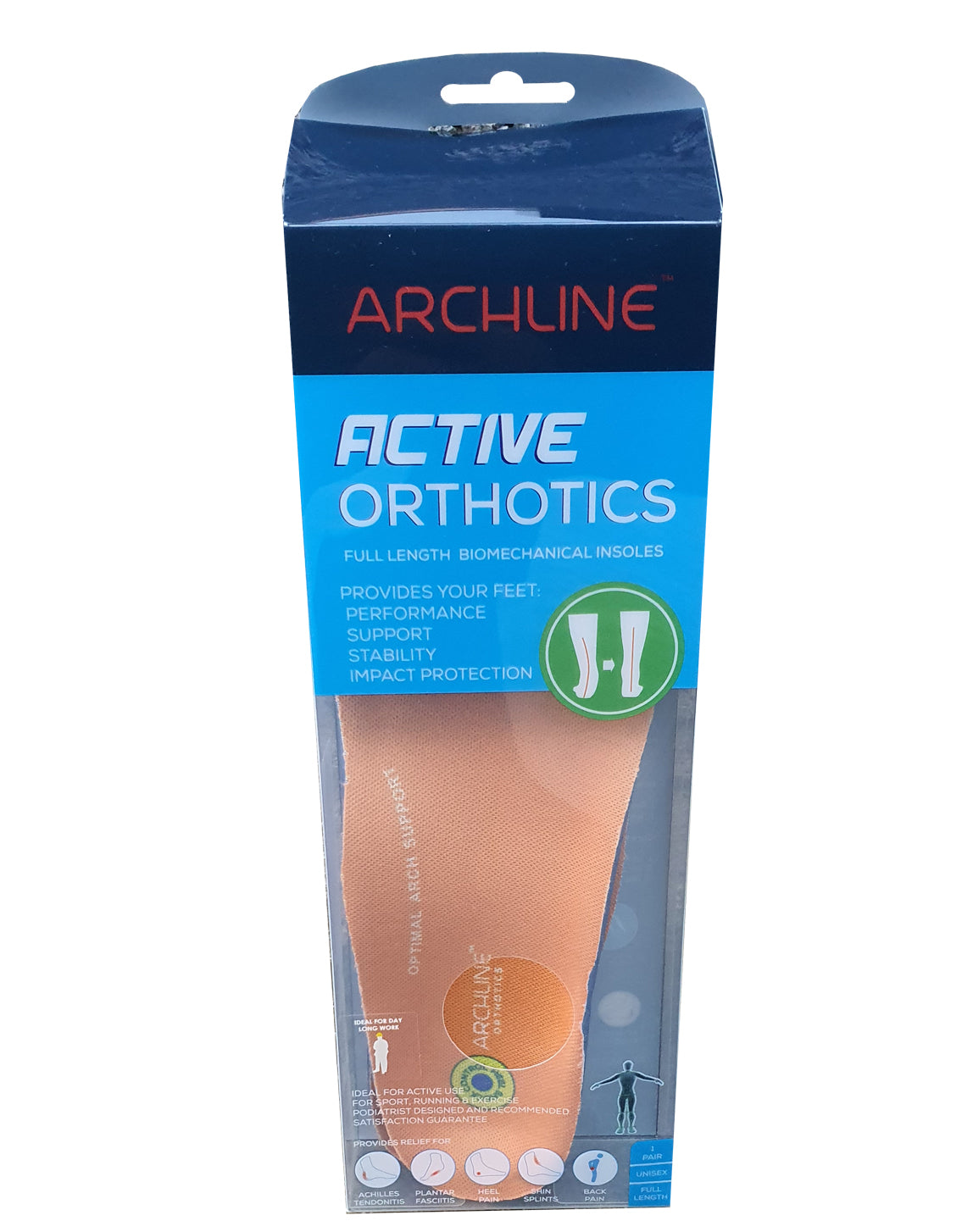 ARCHLINE ARO210 ACTIVE ORTHO WORK FULL - NO COLOUR