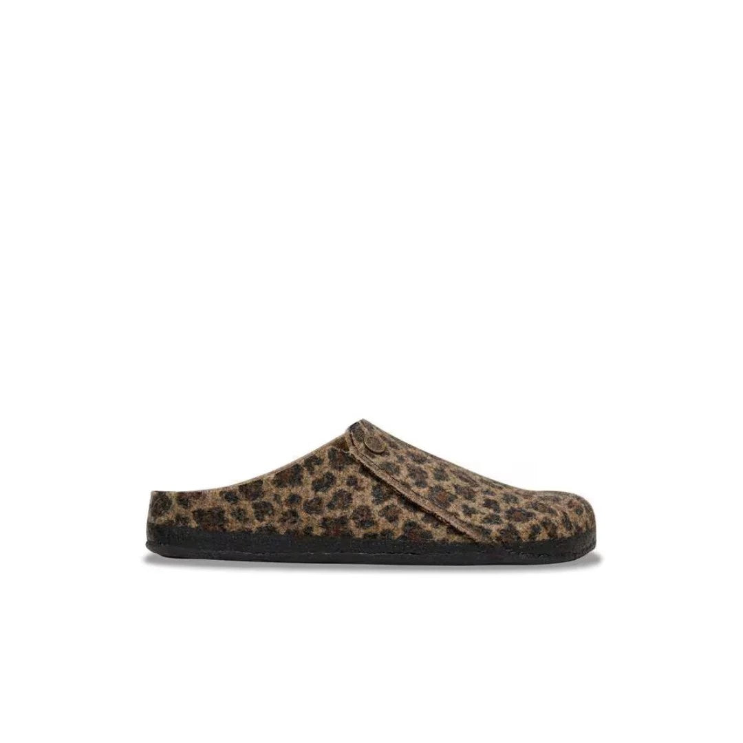 Birkenstock ZERMATT Felt House Shoe Slipper - Leo Toffee