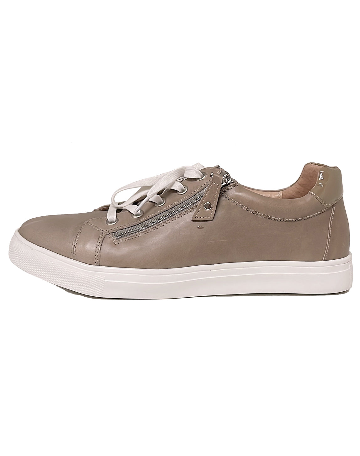 KLOUDS CHARLIEXW LACE ZIP SHOE - TAUPE