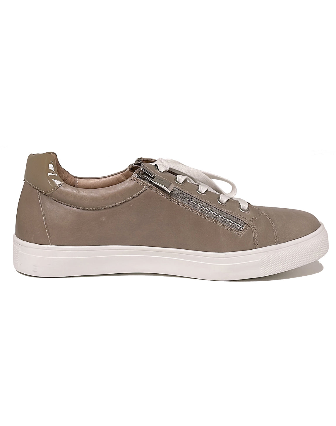 KLOUDS CHARLIEXW LACE ZIP SHOE - TAUPE