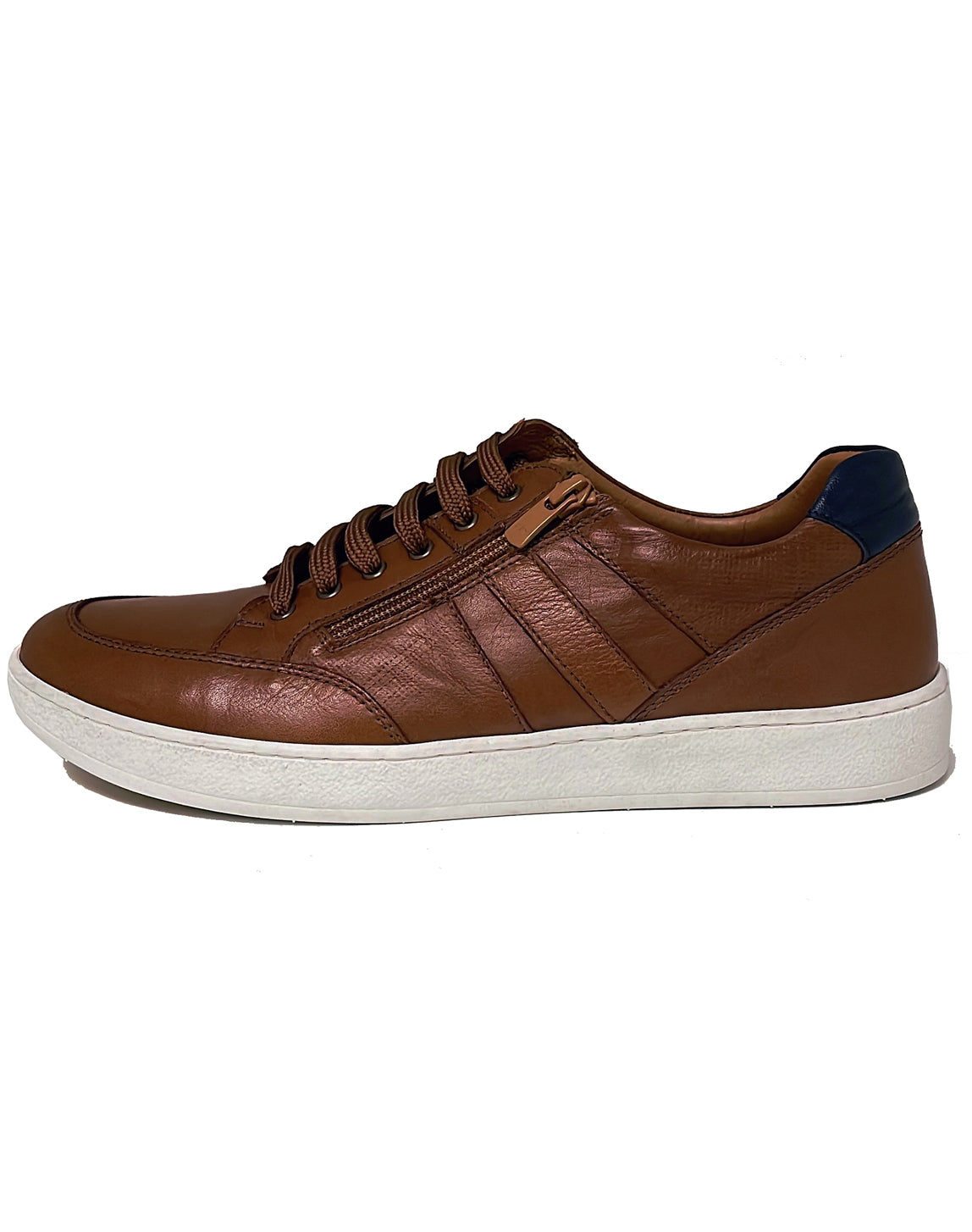 CABELLO FINN LACE ZIP SHOE CABELLO - TAN