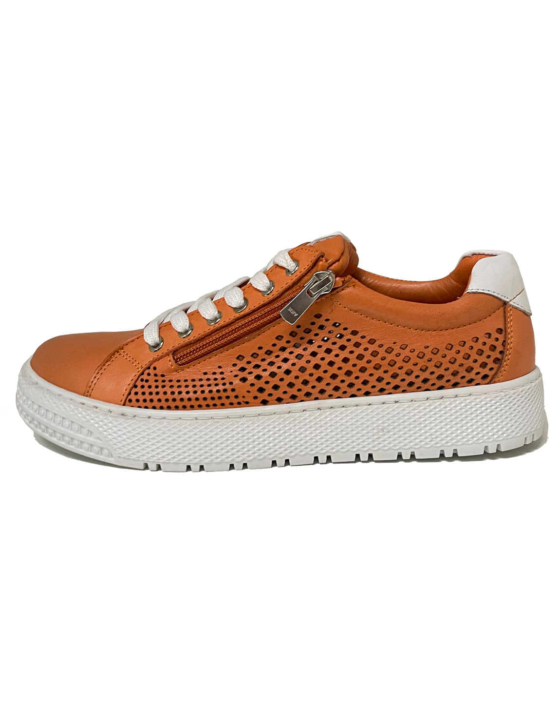CABELLO UNIFY LACE ZIP PUNCHED HOLE - ORANGE