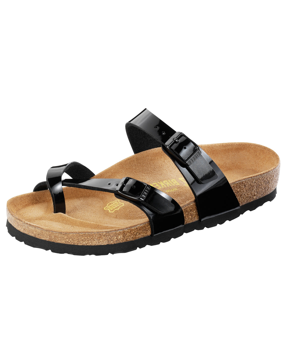 BIRKENSTOCK MAYARI BLACK PATENT BF NARROW
