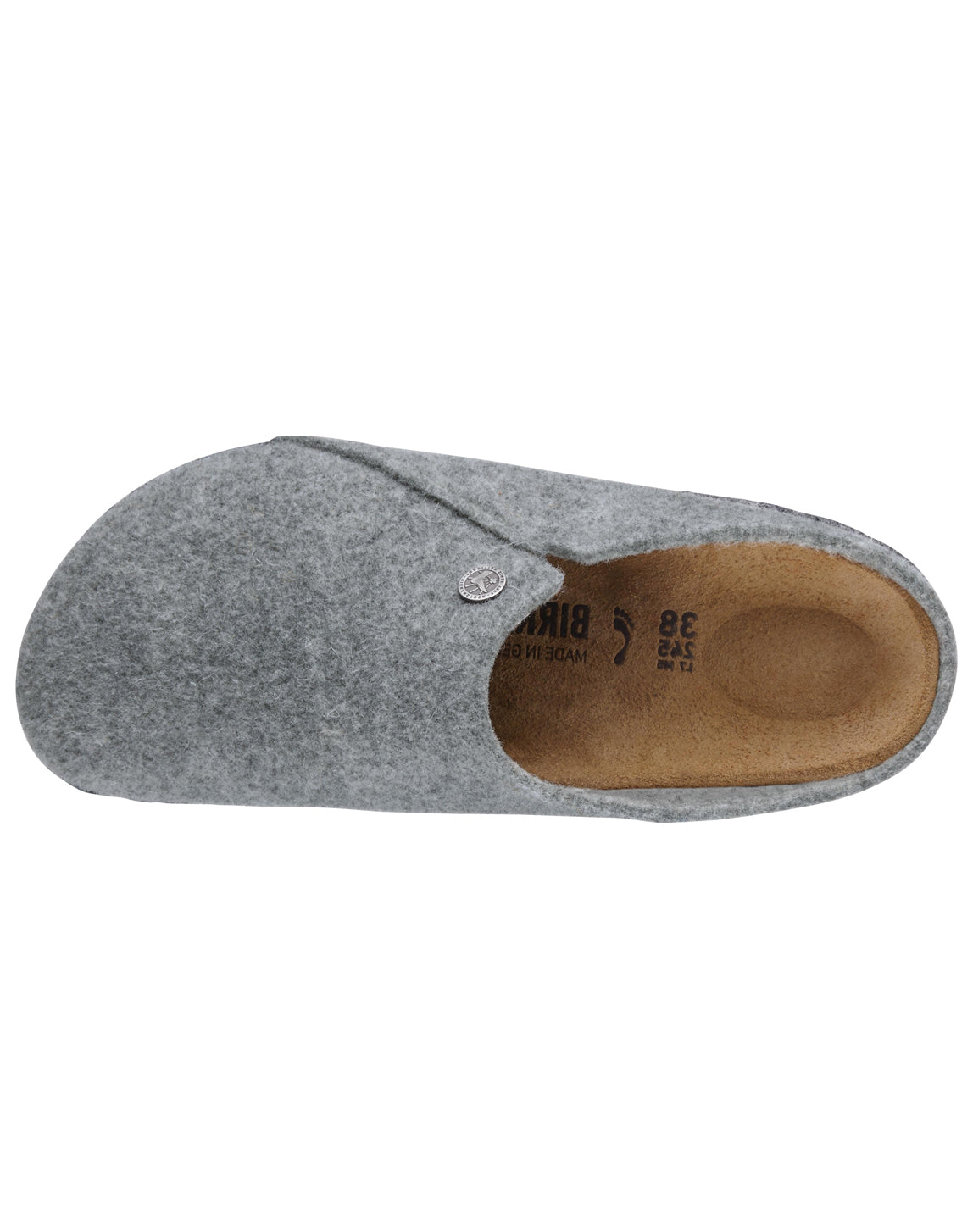 BIRKENSTOCK ZERMATT WOOL FELT LIGHT GREY REGULAR