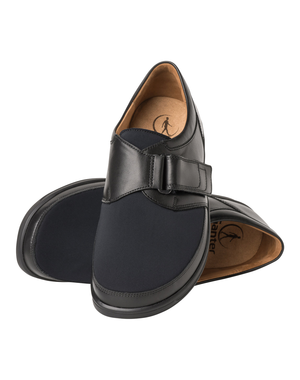 GANTER 205731 KARIN VELCRO BLACK DUOFLEX