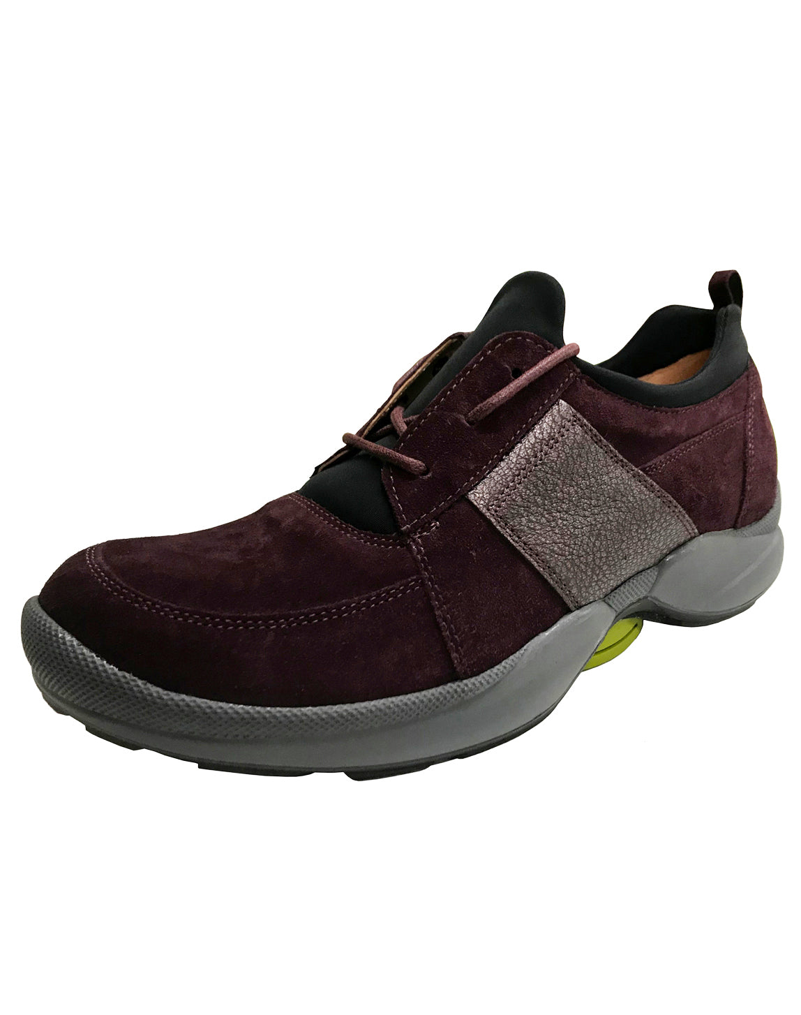 GANTER 208212 HALI LACE SHOE - VINO VELOUR