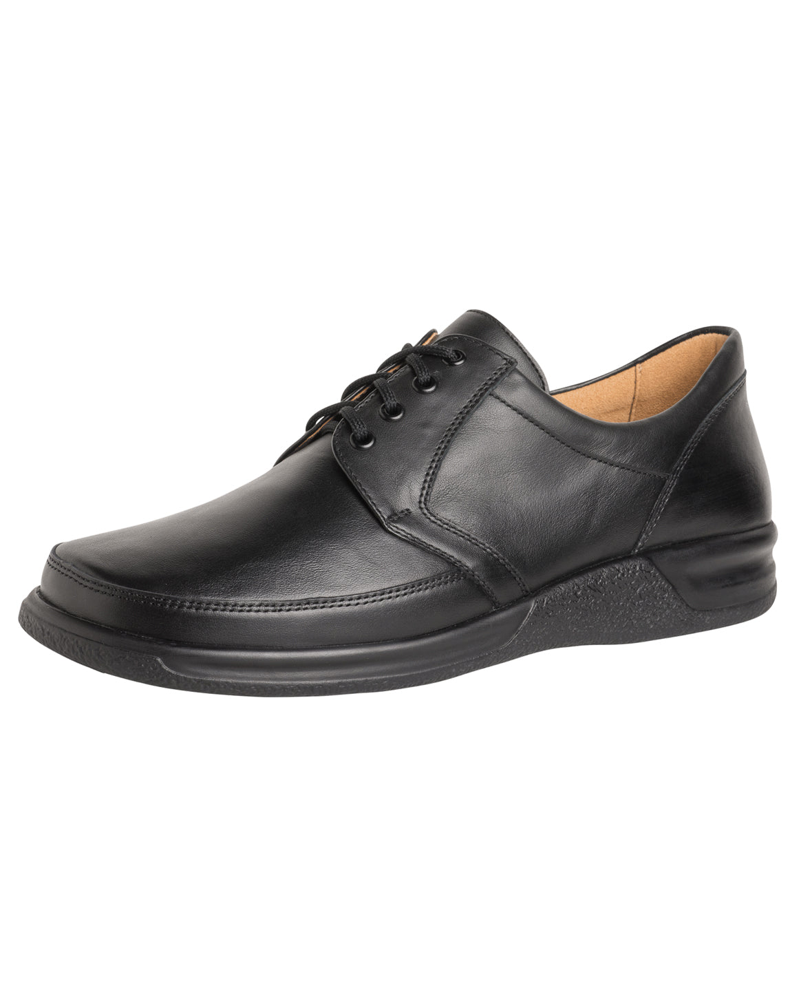 GANTER 256701 KURT LACE SHOE - BLACK CALF