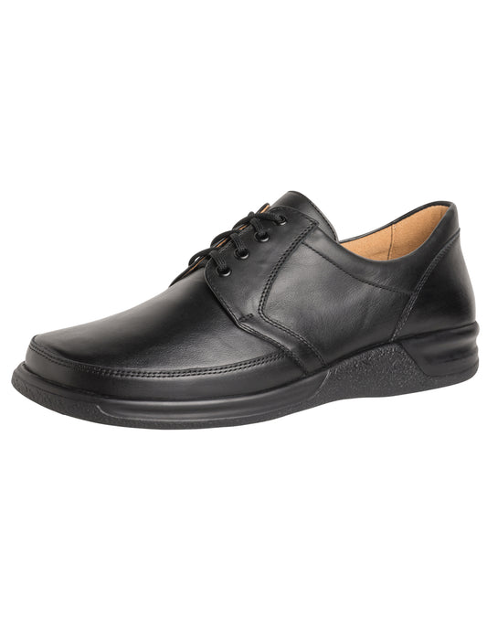 GANTER 256701 KURT LACE SHOE - BLACK CALF