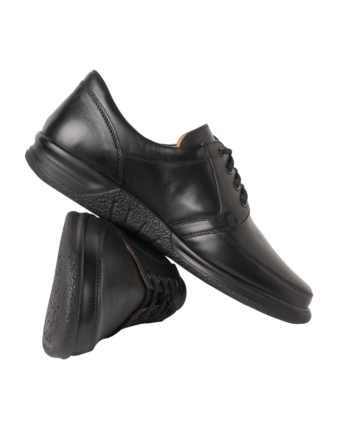 GANTER 256701 KURT LACE SHOE - BLACK CALF