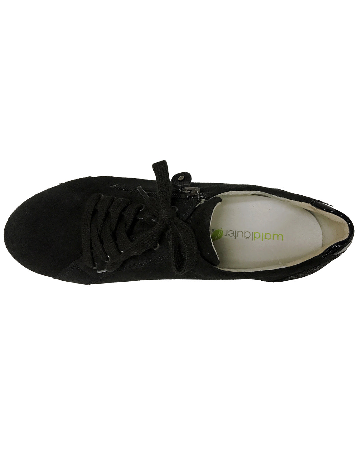 WALDLAUFER 270002 GURLY LACE UP VELOUR NOTTE KOBRA