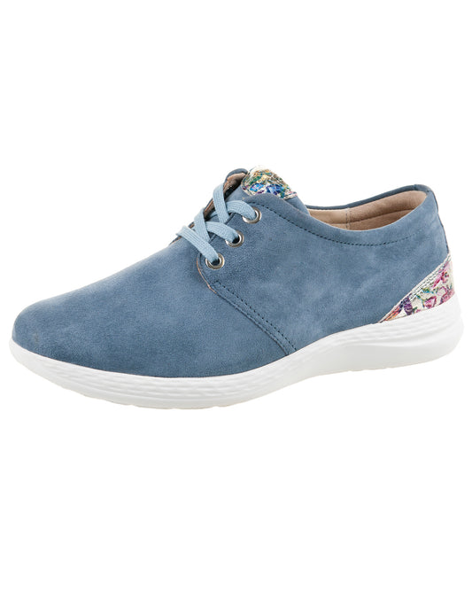FIDELIO 526101 HI ENERGY LACE SHOE - ROYAL SUEDE FIORI