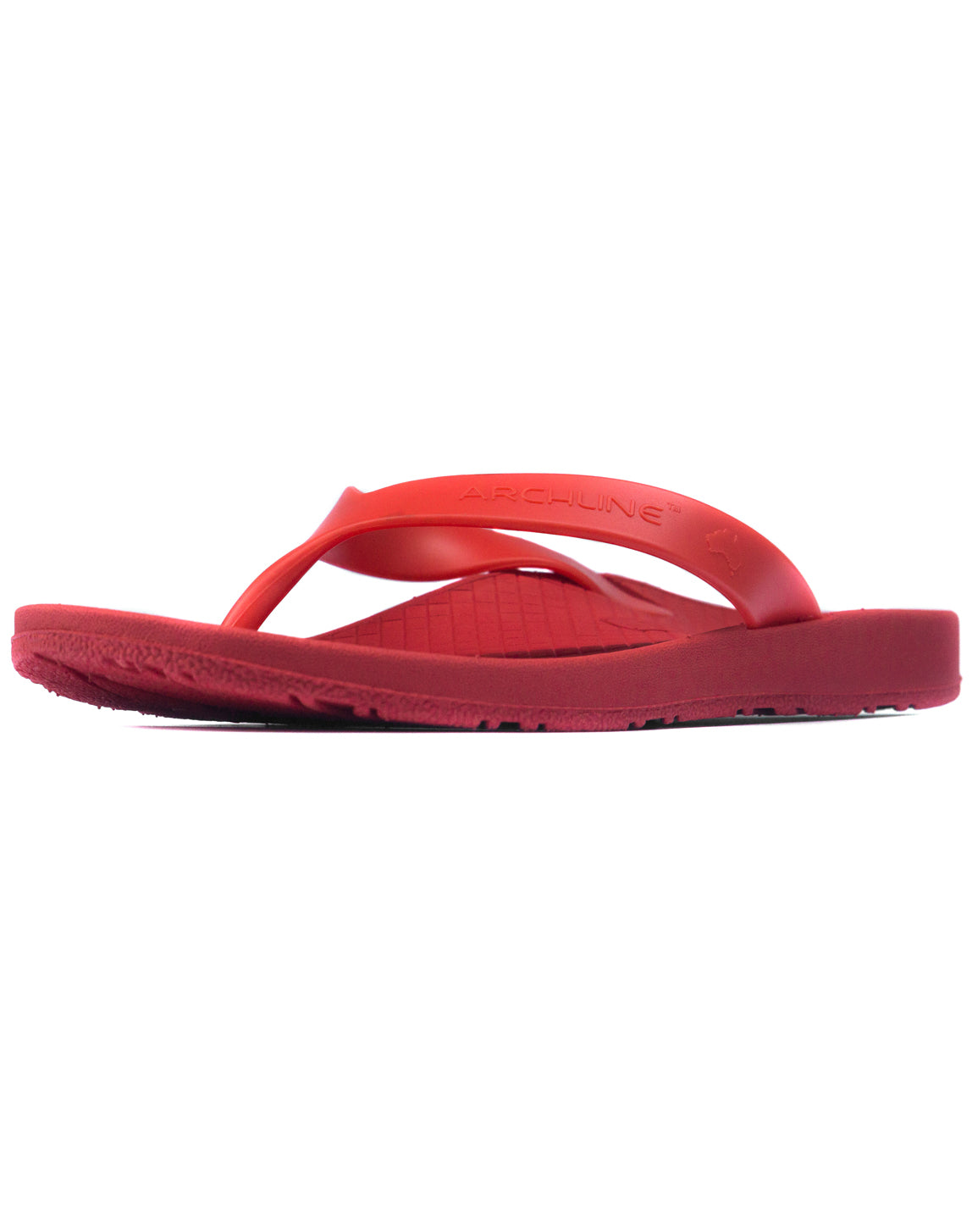 ARCHLINE BALANCE RED FLIP FLOPS - RED