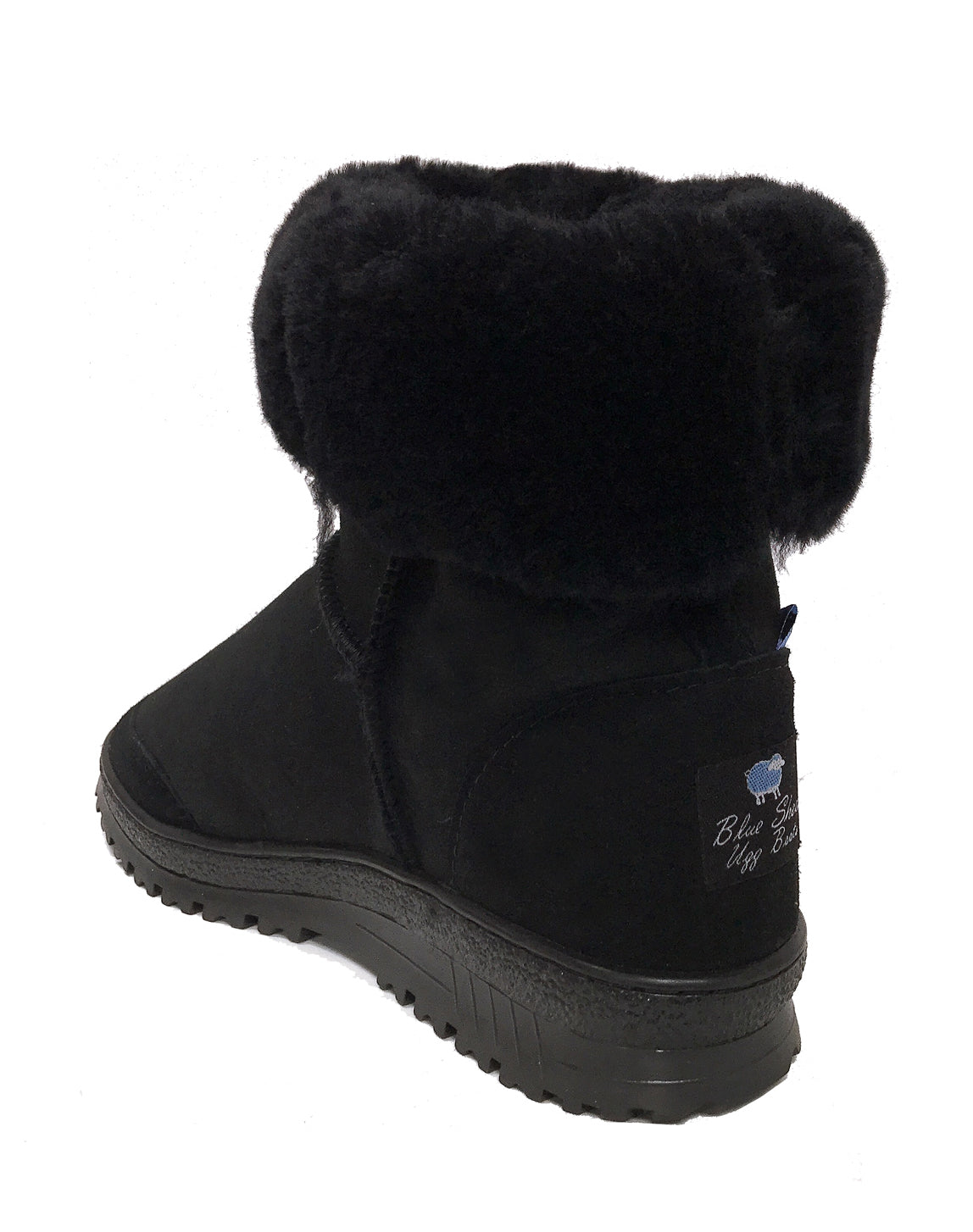 BLUESHEEP FU1012 3/4 OUTDOOR UGGBOOT - BLACK