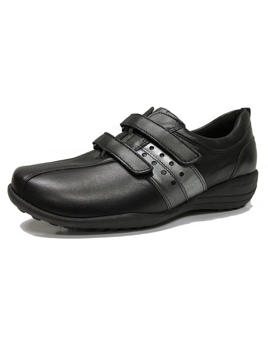 WALDLAUFER K01301 KATJA SOFT - MEMPHIS SCHWARZ ASPHALT
