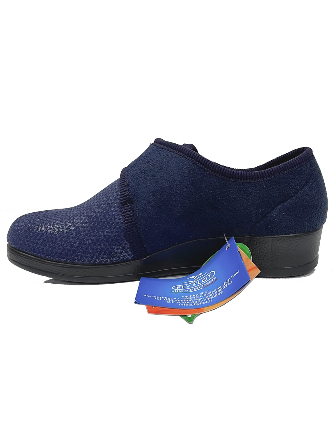 FLYFLOT Q3886 VELCRO SHOE - BLUE