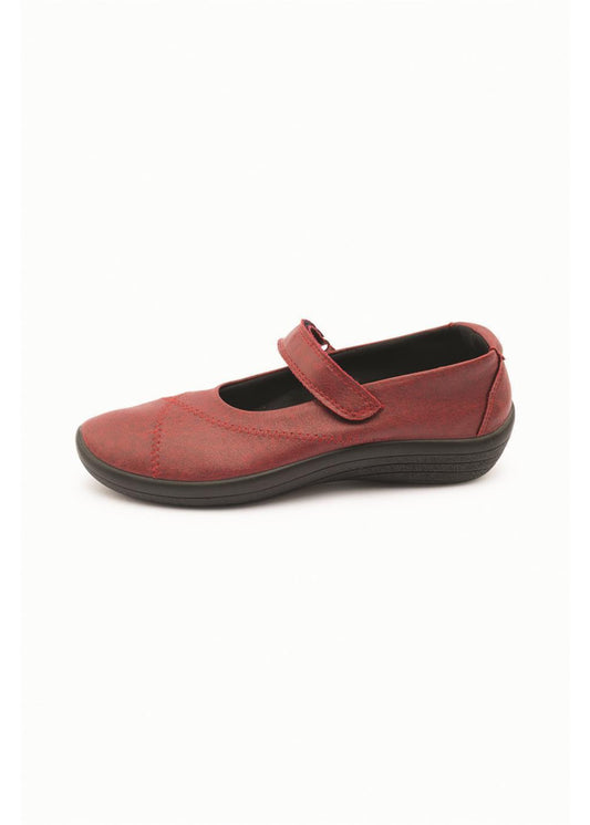Arcopedico TRIGLAV Mary Jane Flats - Red